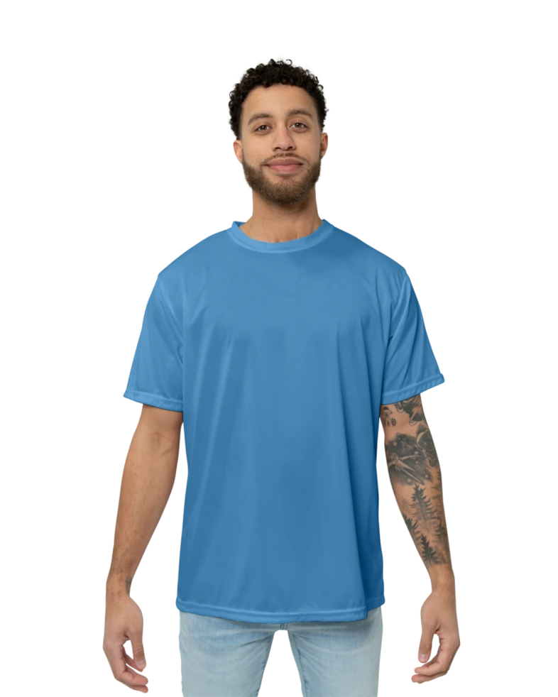 Image of a model wearing a Augusta 790 Moisture Wicking Tee