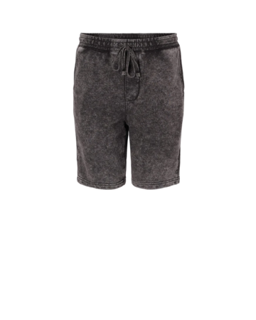 Model wearing a PRM50STMW Independent Trading Co. Mineral Wash Fleece Shorts