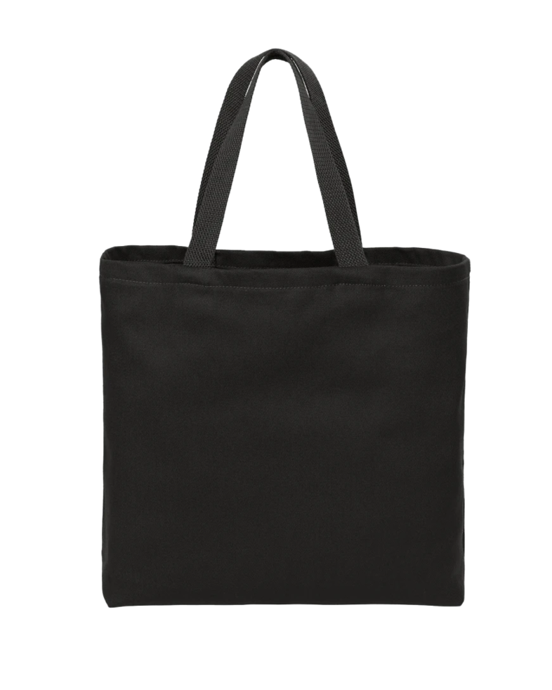 Image of a model wearing a B050 Port Authority Ideal Twill Convention Tote