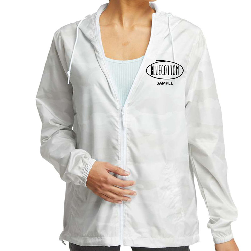 Image of EXP54LWZ Independent Trading Co. Unisex Lightweight Windbreaker Full-Zip Jacket