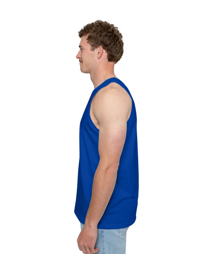 Image of a model wearing a 2200 Gildan Ultra Cotton Tank Top