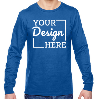 Custom T-shirts:  SFLR Sofspun Cotton Jersey Long-Sleeve T-Shirt