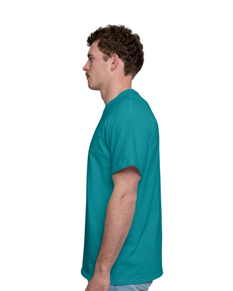 Image of a model wearing a 5000 Gildan Heavy Cotton T-Shirt