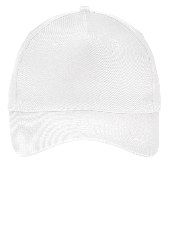 CP86 Port & Company Five-Panel Twill Cap