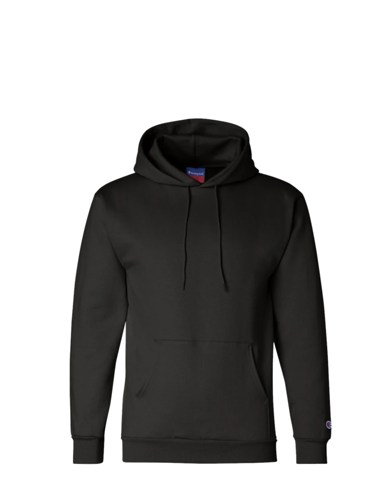 Image of a model wearing a S700 Champion Eco Fleece Pullover Hoodie