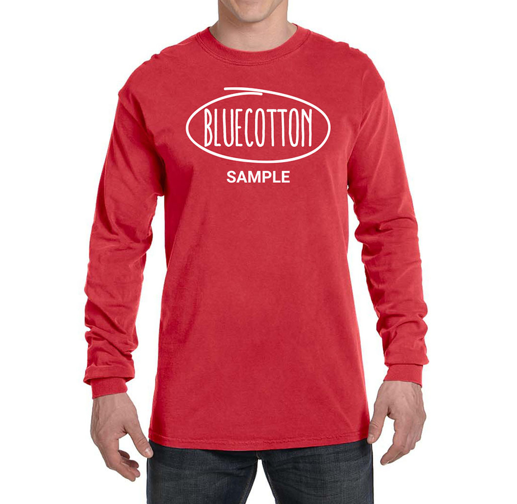 Image of CC6014 Comfort Colors Garment Dyed Long-Sleeve T-Shirt