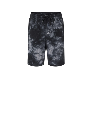 Model wearing a PRM50STTD Independent Trading Co. Tie-Dyed Fleece Shorts