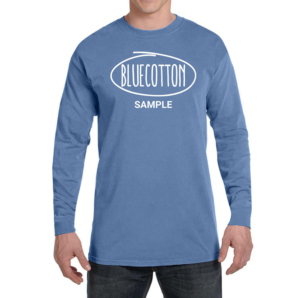Image of CC6014 Comfort Colors Garment Dyed Long-Sleeve T-Shirt