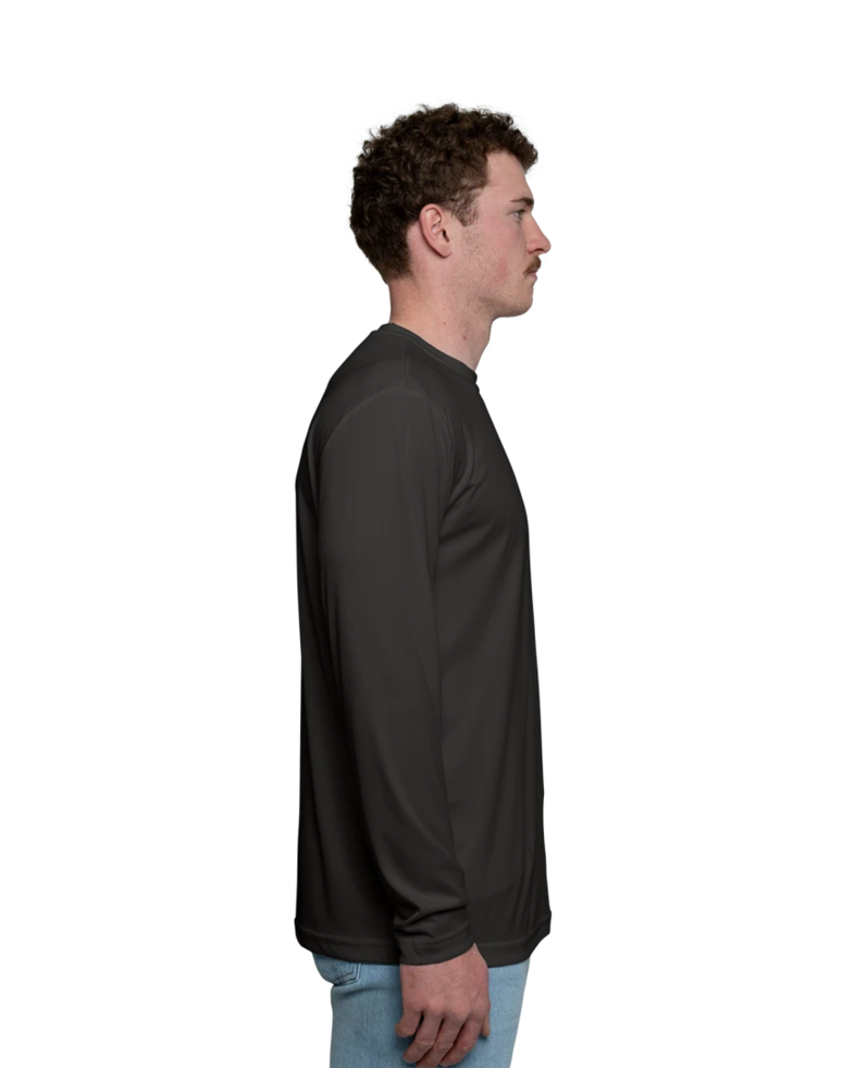 Image of a model wearing a ST350LS Sport-Tek - Long Sleeve Competitor Tee