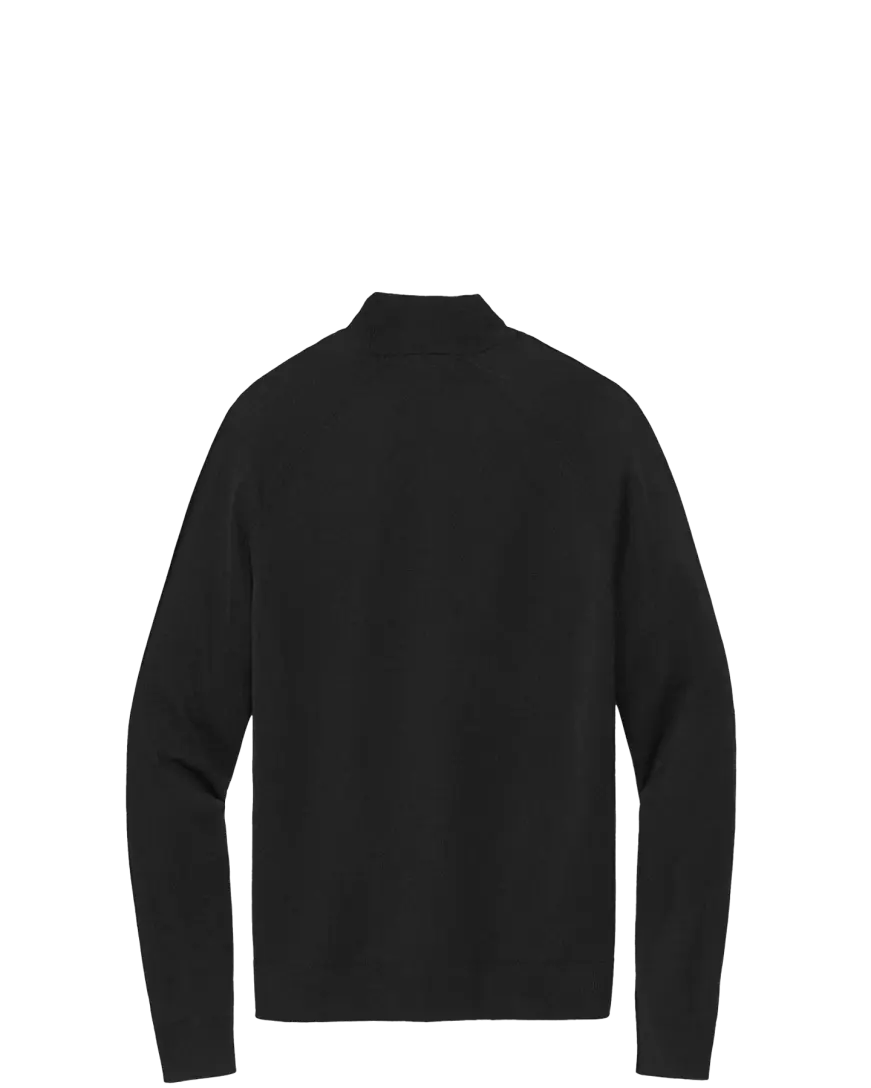 Custom Brooks Brothers Quarter-Zip Sweater - BlueCotton