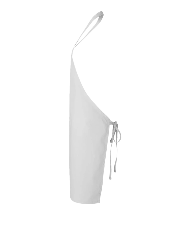 Image of a model wearing a Q2010 Q-Tees Full-Length Butcher Apron