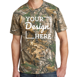 Custom T-shirts:  NP0021R Russell Outdoors Realtree Explorer 100% Cotton T-Shirt