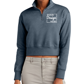 DT6111 District® Women’s V.I.T.™ Fleece 1/2-Zip