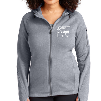 Fleece Jackets:  L248 Sport-Tek Ladies Tech Fleece Full-Zip Hooded Jacket