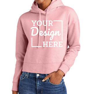 Women's Sweatshirts and Sweatpants:  DT6101 District® Women’s V.I.T.™ Fleece Hoodie