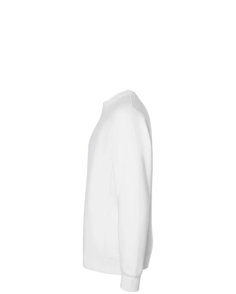 Image of a model wearing a IND5000C Independent Trading Co. Legend Premium Heavyweight Cross-Grain Crewneck Sweatshirt