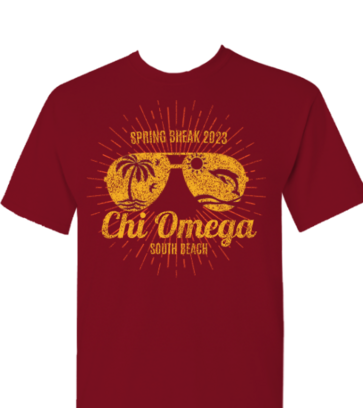 Spring Break Sunglasses design idea