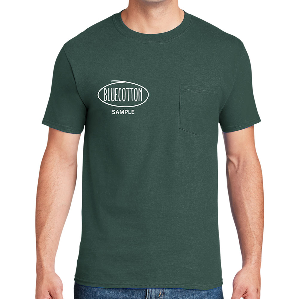 Image of 5190 Hanes Beefy-T with Pocket