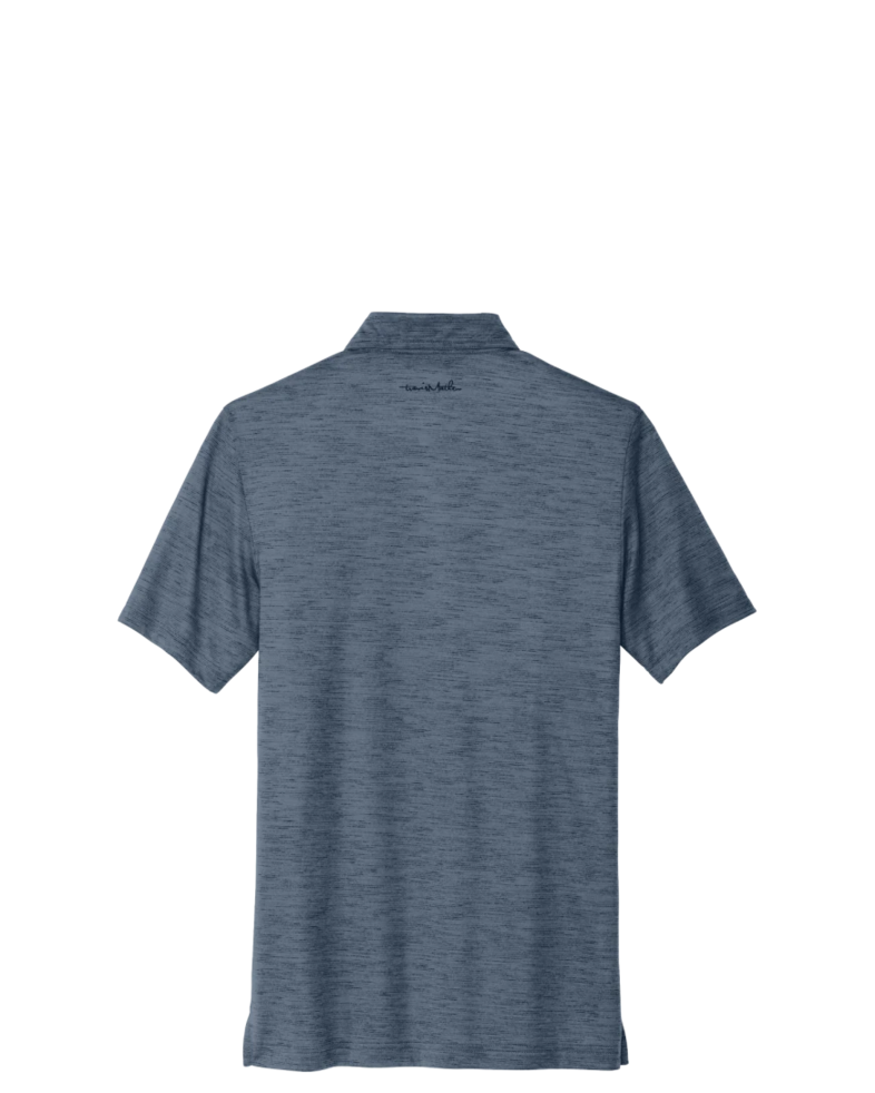 Image of a model wearing a TM1MW451 TravisMathew Auckland Slub Polo