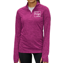 4173 Badger Tonal Blend Ladies 1/4 Zip