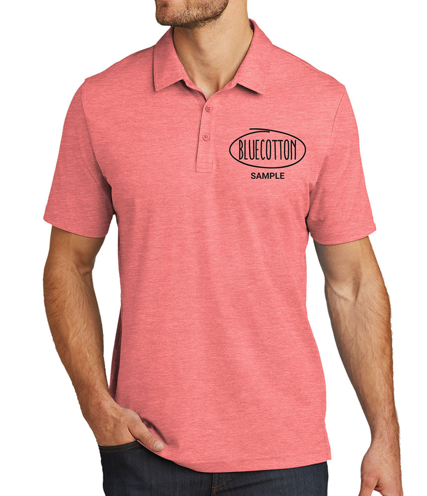 Image of TM1MU412 TravisMathew Oceanside Heather Polo