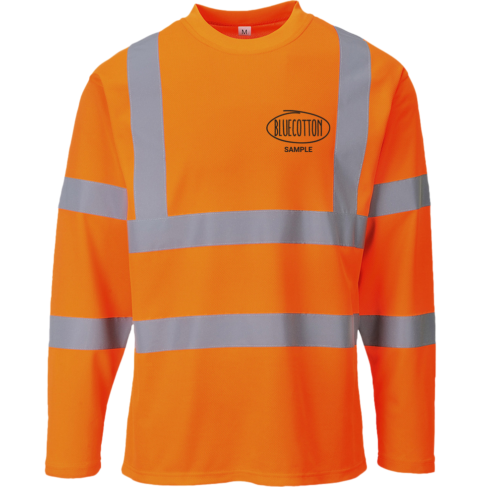 Image of S278 Portwest Cotton Comfort Long Sleeve T-Shirt