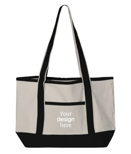 Sample image of Q125800 Q-Tees 20L Small Canvas Deluxe Tote
