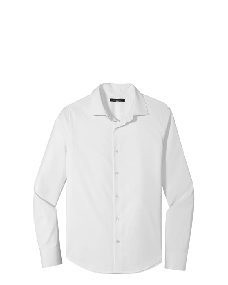 Image of a model wearing a W680 Port Authority City Stretch Shirt