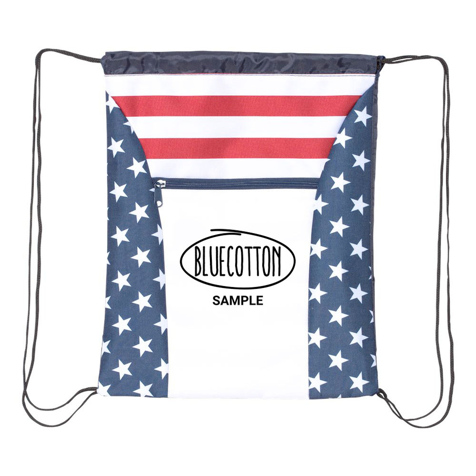 Image of OAD5050 OAD Americana Drawstring Bag