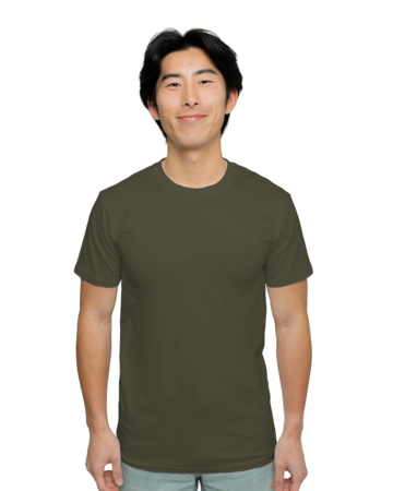 Model wearing a 5051 AS Colour Basic Tee