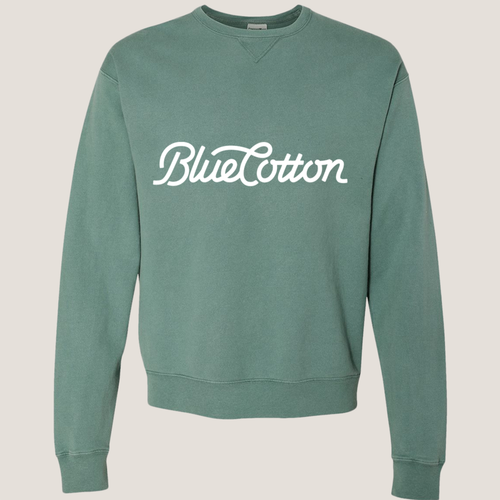 Image of GDH400 ComfortWash by Hanes Garment-Dyed Crewneck Sweatshirt