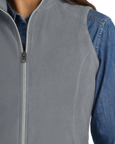 Closeup of a L226 Port Authority Ladies Microfleece Vest