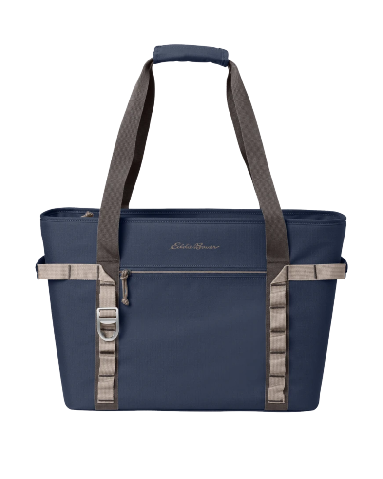 Image of a model wearing a EB801 Eddie Bauer Max Cool Tote Cooler