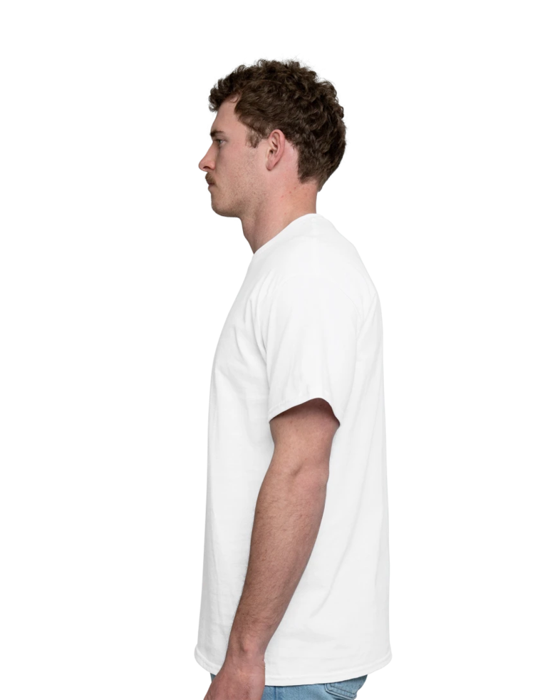 Image of a model wearing a 5000 Gildan Heavy Cotton T-Shirt