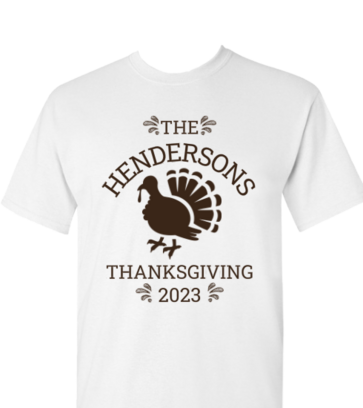 Family Thanksgiving design idea