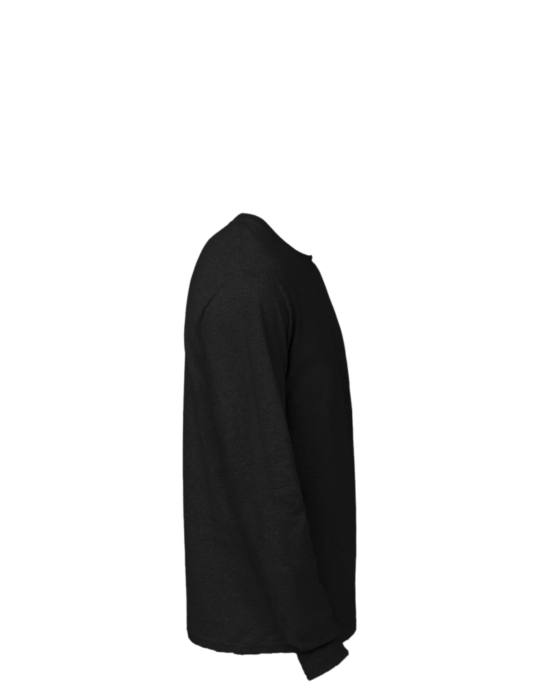 Image of a model wearing a CC8C Champion Heritage 5.2-Oz. Jersey Long Sleeve Tee
