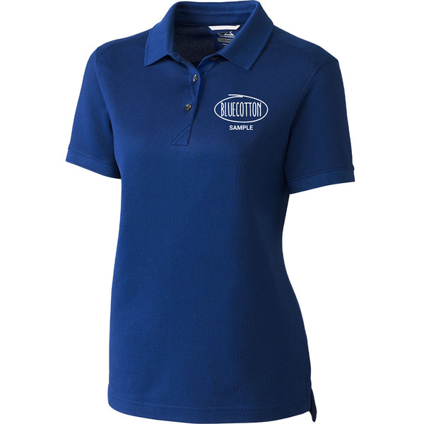 LCK08685 Cutter & Buck Ladies Advantage Tri-Blend Pique Polo