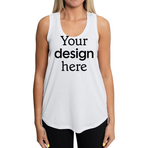Sample image of DM138L District Ladies Perfect Tri-Blend Racerback Tank