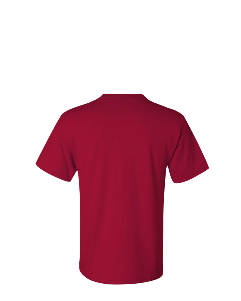 Image of a model wearing a 29MP Jerzees Pocket Tee