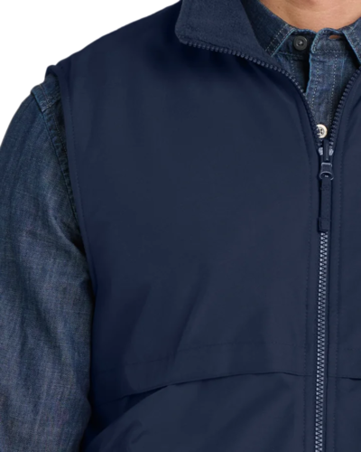 Closeup of a J7490 Port Authority Reversible Charger Vest