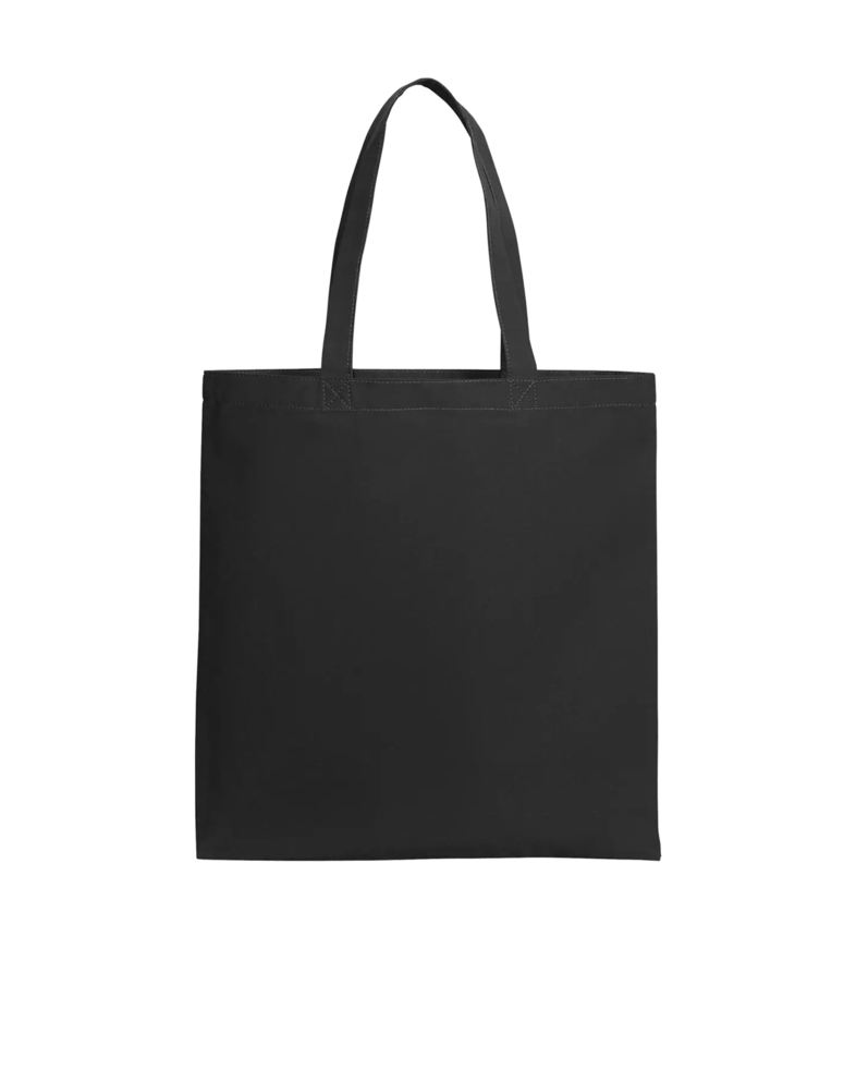 Image of a model wearing a BG1500 Port Authority® Core Cotton Tote