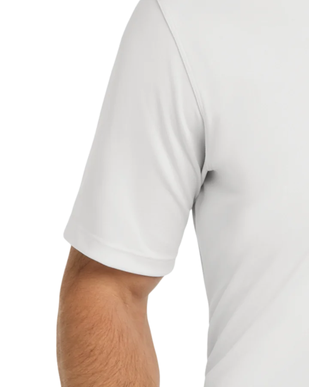 Closeup of a NKDC1963 Nike Dri-FIT Micro Pique 2.0 Polo