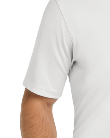 Closeup of a NKDC1963 Nike Dri-FIT Micro Pique 2.0 Polo