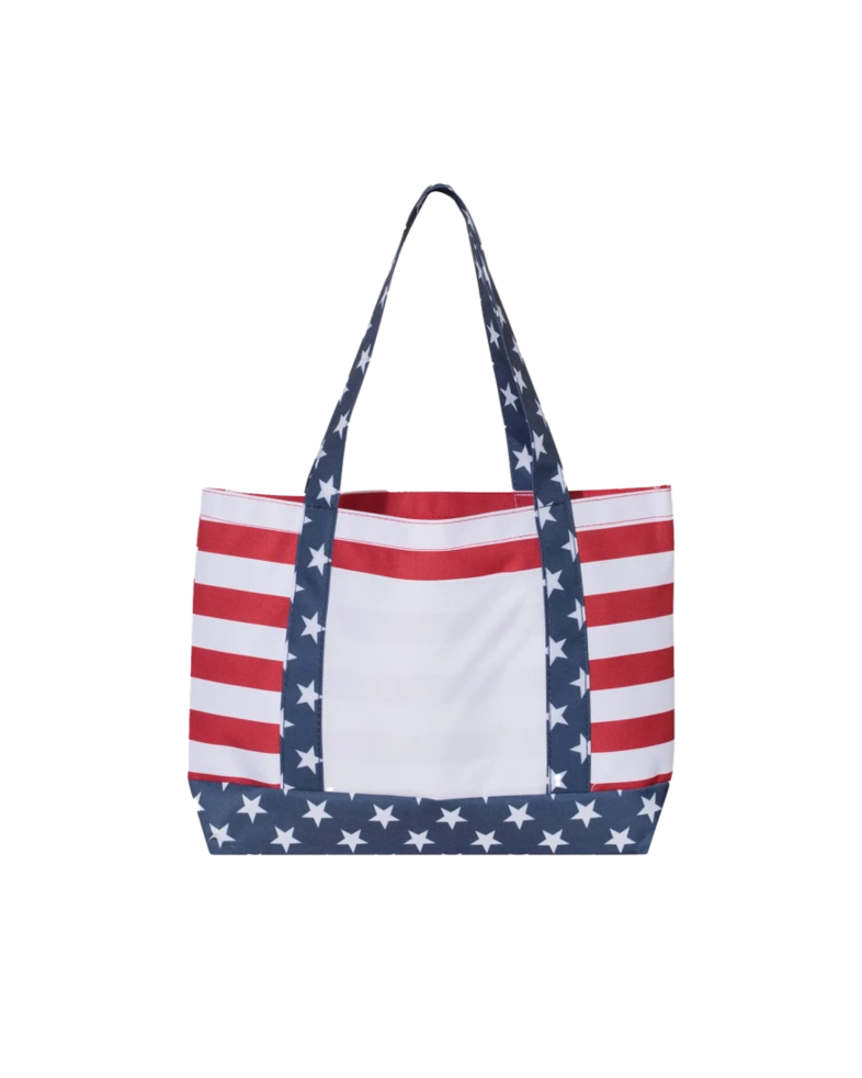Image of a model wearing a OAD5052 OAD Americana Boater Tote