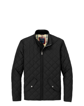 Model wearing a BB18600 Brooks Brothers® Quilted Jacket
