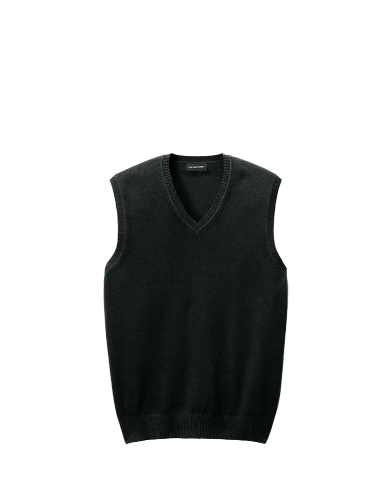 Image of a model wearing a SW2860 Port Authority Easy Care Sweater Vest