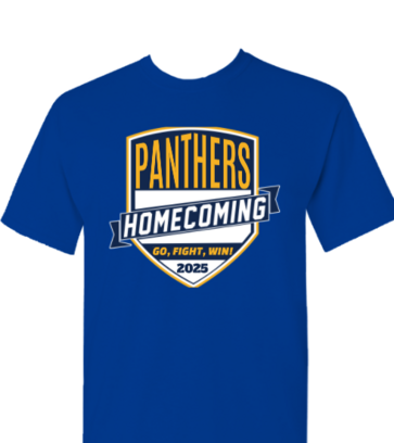 Panthers Homecoming Shield  design idea