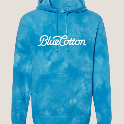 Sample image of PRM4500TD Independent Trading Co. Unisex Midweight Tie-Dyed Hooded Sweatshirt