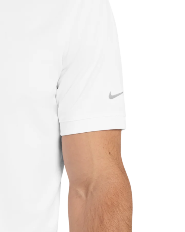 Closeup of a 799802 Nike Dri-FIT Players Modern Fit Polo