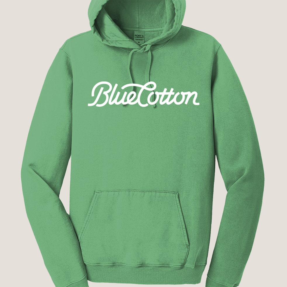Image of PC098H Port & Company Pigment Dyed Pullover Hooded Sweatshirt